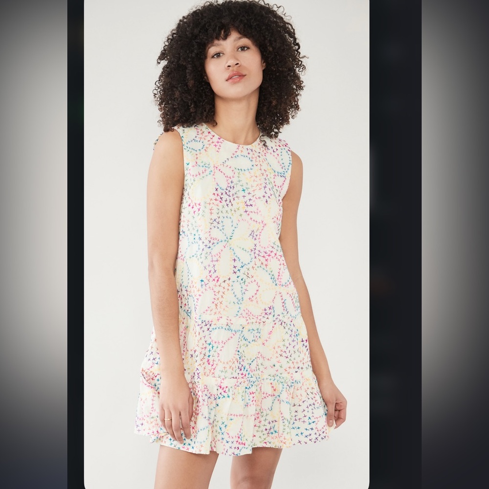 WARM Glastonbury Dress Rainbow size 0